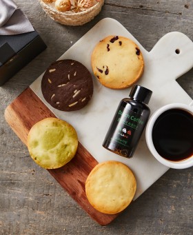 수제쿠키4+더치커피1